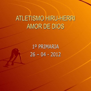 Torneo interescolar atletismo 1º pr...