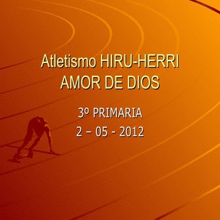 Torneo interescolar atletismo 3º pr...