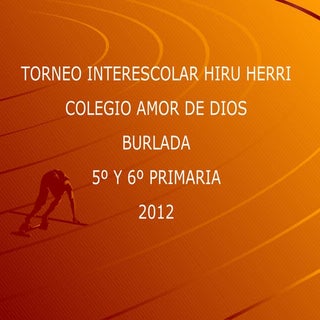 Torneo interescolar atletismo 5º y ...