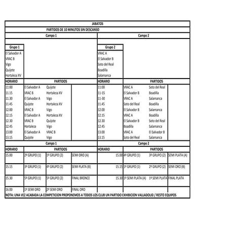 Torneo invierno el salvador 2012 jabato