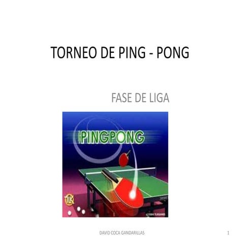 PING PONG