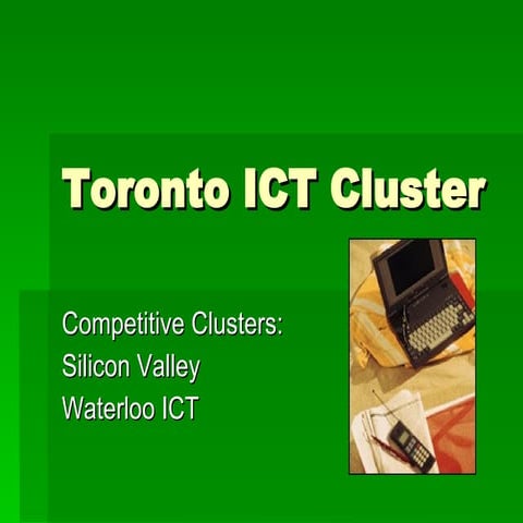 Toronto ICT Cluster