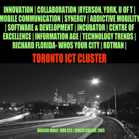 Toronto Ict Cluster