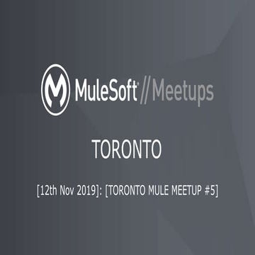 Toronto mule meetup #5