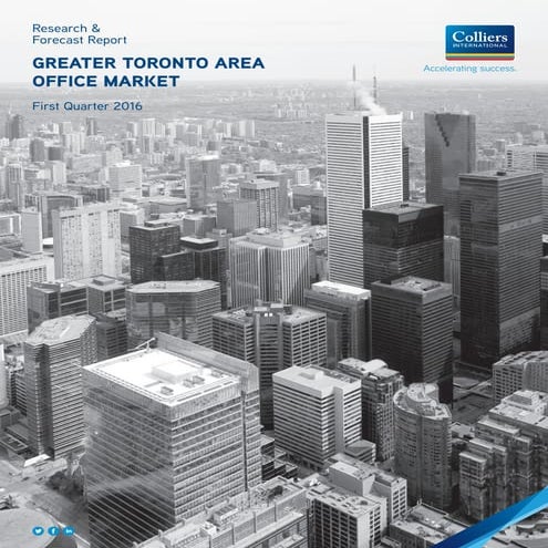 Toronto office market report q1 2016
