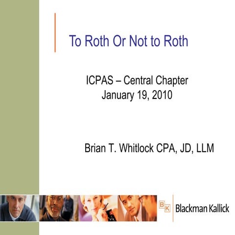 To Roth Or Not To Roth