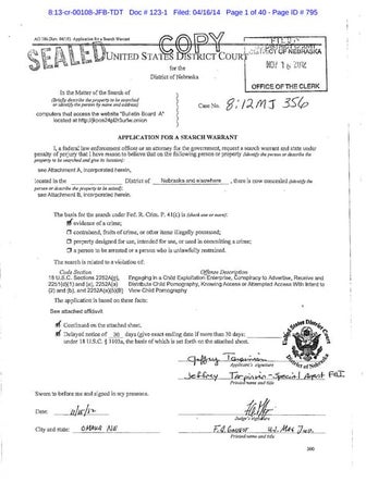 This Warrant Authorized FBI to Track and Infect Computers with Malware