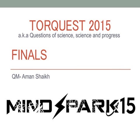 Torquest 2015 Finals