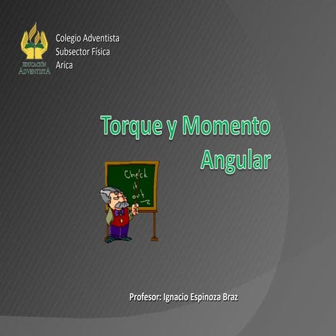 Torque y momento angular