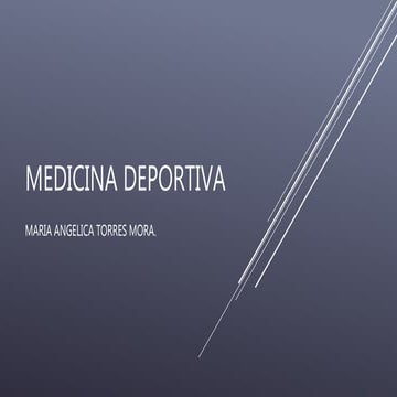 medicina deportiva