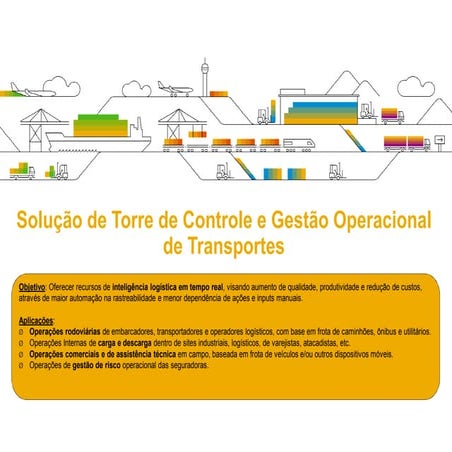 Overview de Solução - Torre de Controle Logístico