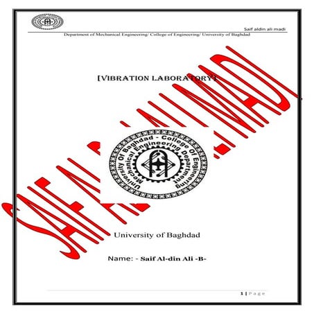 Torsional oscillation of a single rotor with viscous damping | PDF