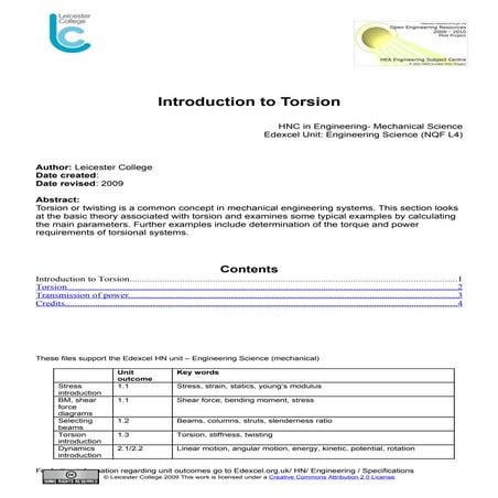Introduction to Torsion