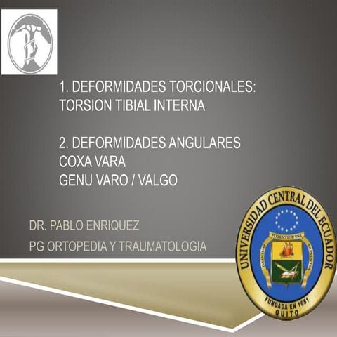 Torsion tibial