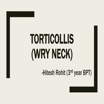 Torticollis.HR