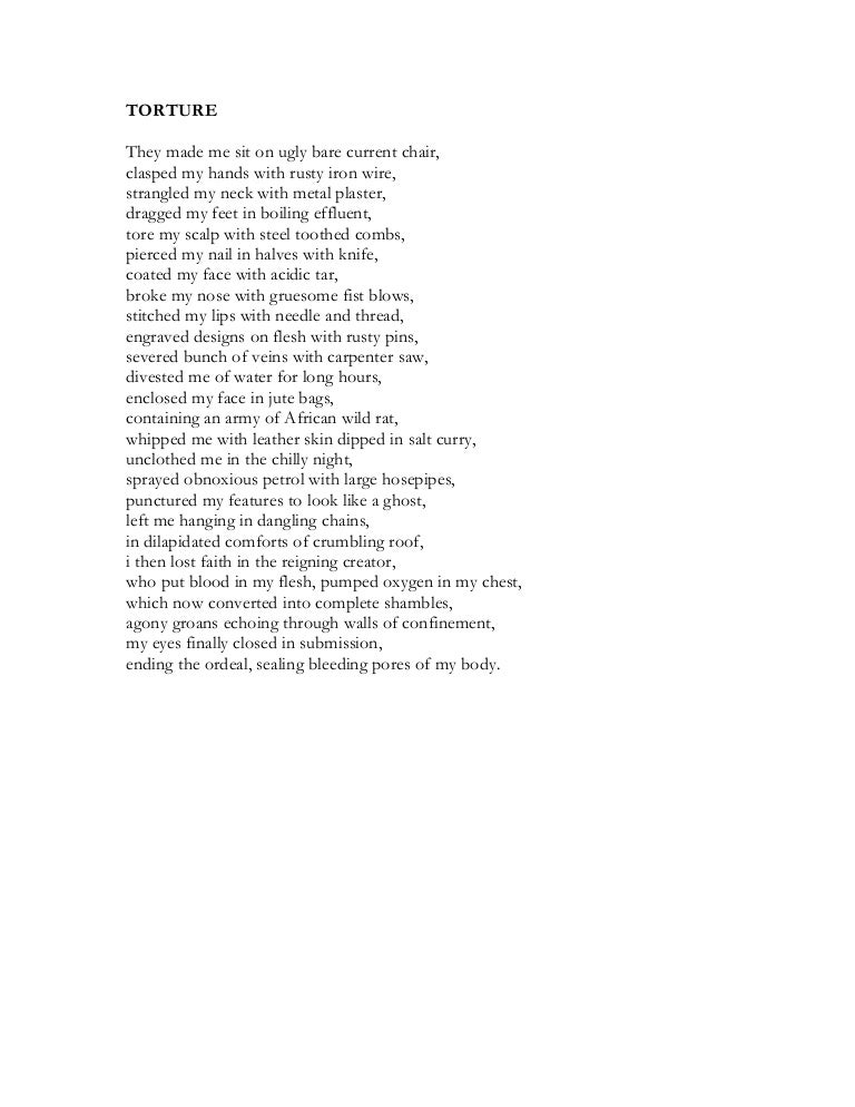 Freedom from torture and ill treatment image