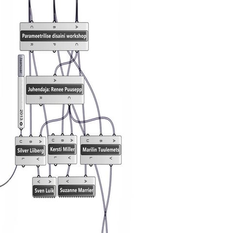 Parametric modelling workshop: folded tower