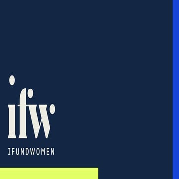 Crowdfunding Workshop with IFundWomen
