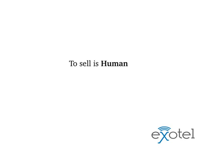 To Sell Is Human: The Surprising Truth About Moving Others - a summary