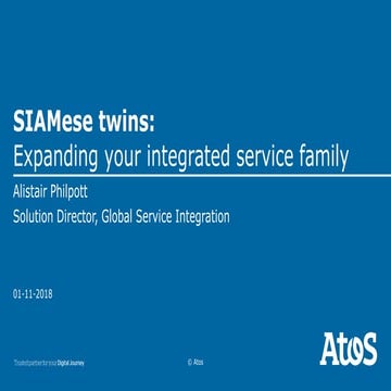 Service North 2018 - SIAMese twins