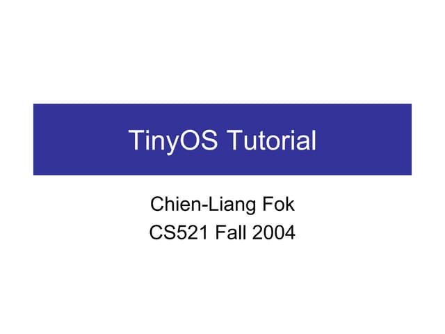 Tos tutorial