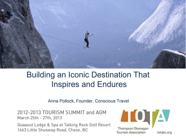 Building an Iconic Destination That Inspires and Endures