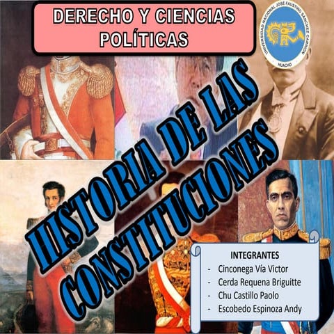 Historia de las constituciones del Perú 