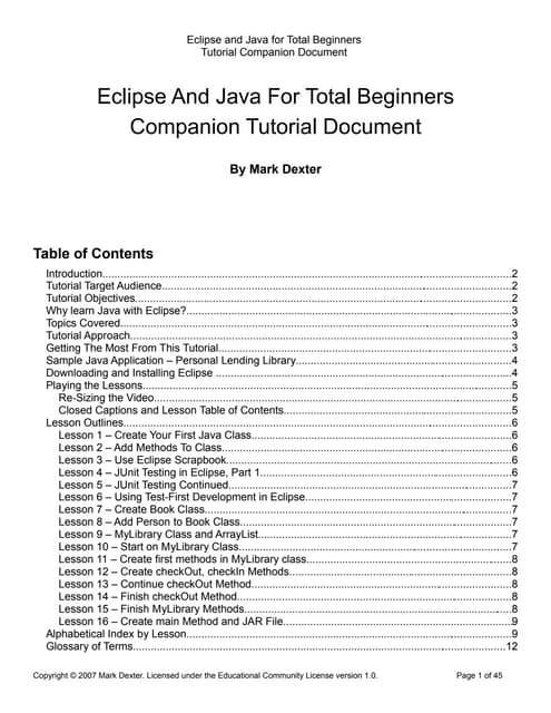Total beginner companion_document