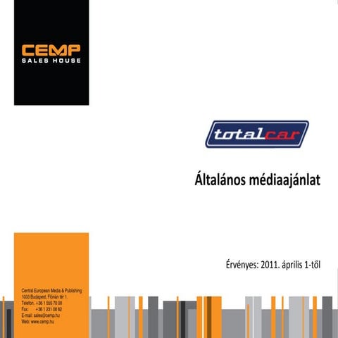 Totalcar médiaajánlat 2011
