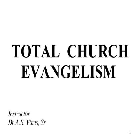 Total Evangelism