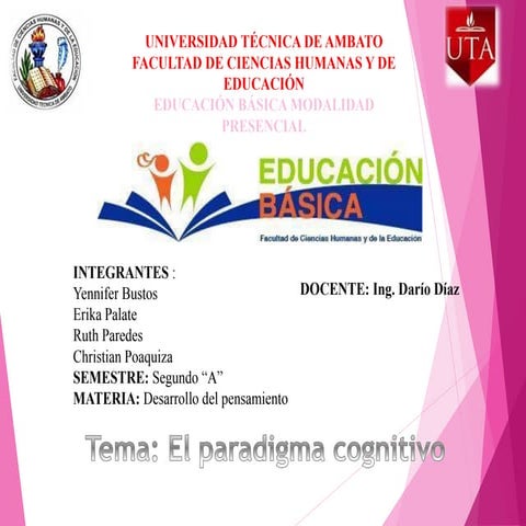 El Paradigma Cognitivo