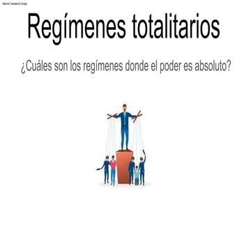 Totalitarismo | PPTX