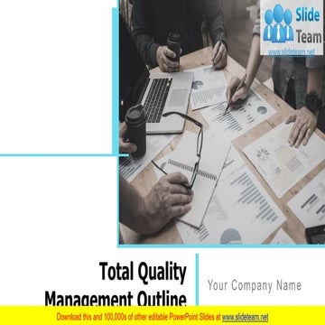 Total Quality Management Outline PowerPoint Presentation Slide