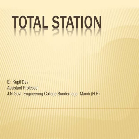 Total station by kapil