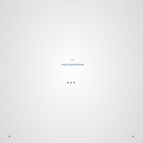 Total station presentation of engineering surgery