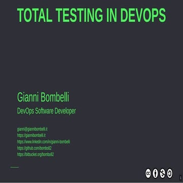 Total Testing in DevOps