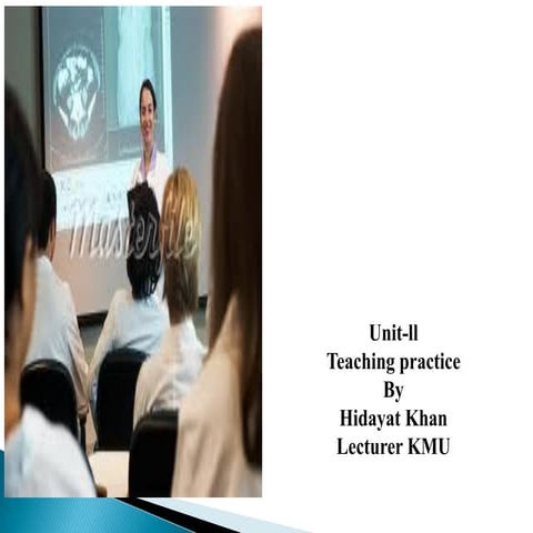 TOTAL Teaching and learning complete notes