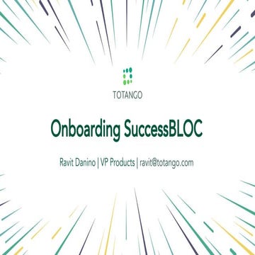 Onboarding: Optimize the New Customer Journey for Seamless Product Adoption 