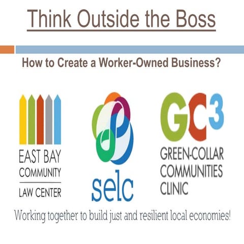 Think Outside the Boss Nov 17th, 
