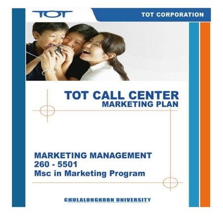 TOT Contact Center Marketing Plan