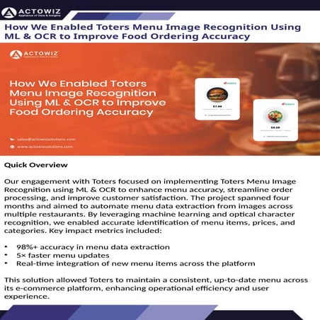 Toters Menu Image Recognition Using ML & OCR.pptx