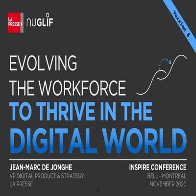 Evolving the workforce to thrive in the digital world