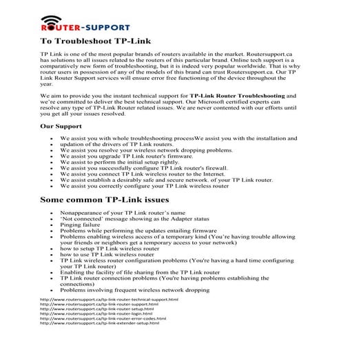 Tp link error codes | PDF