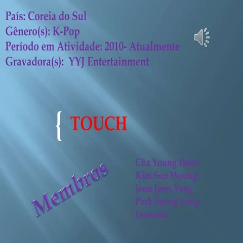 [TOUCH] The Original Undeniable Charismatic Homme