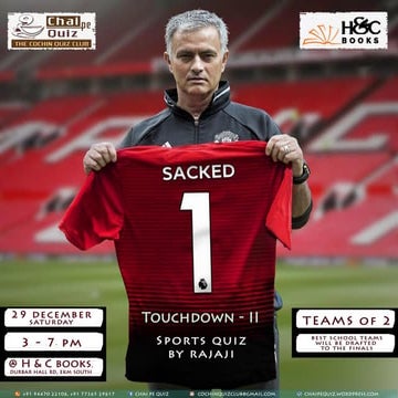 Touchdown II - The Sports Quiz at Chai Pe Quiz by Rajaji