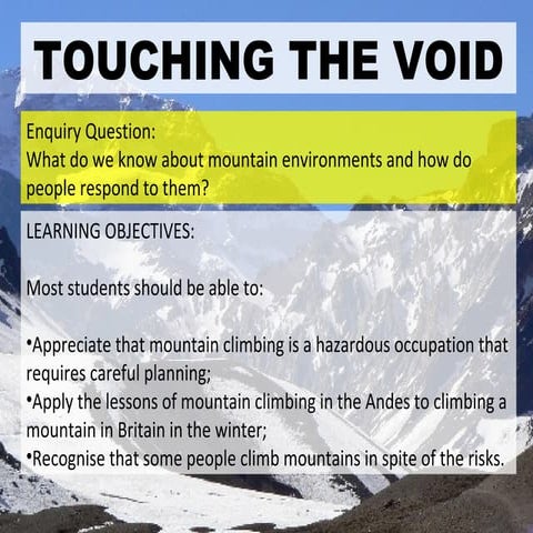 Touching The Void