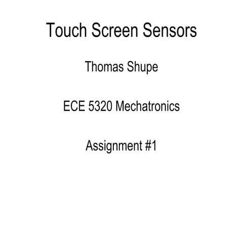 Touch screen