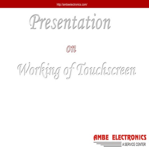 Touchscreenambe