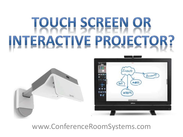 Touch screen or interactive projector?