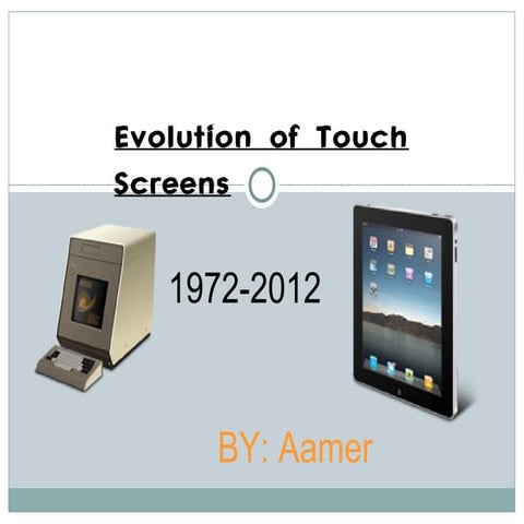 Touchscreens by aamer